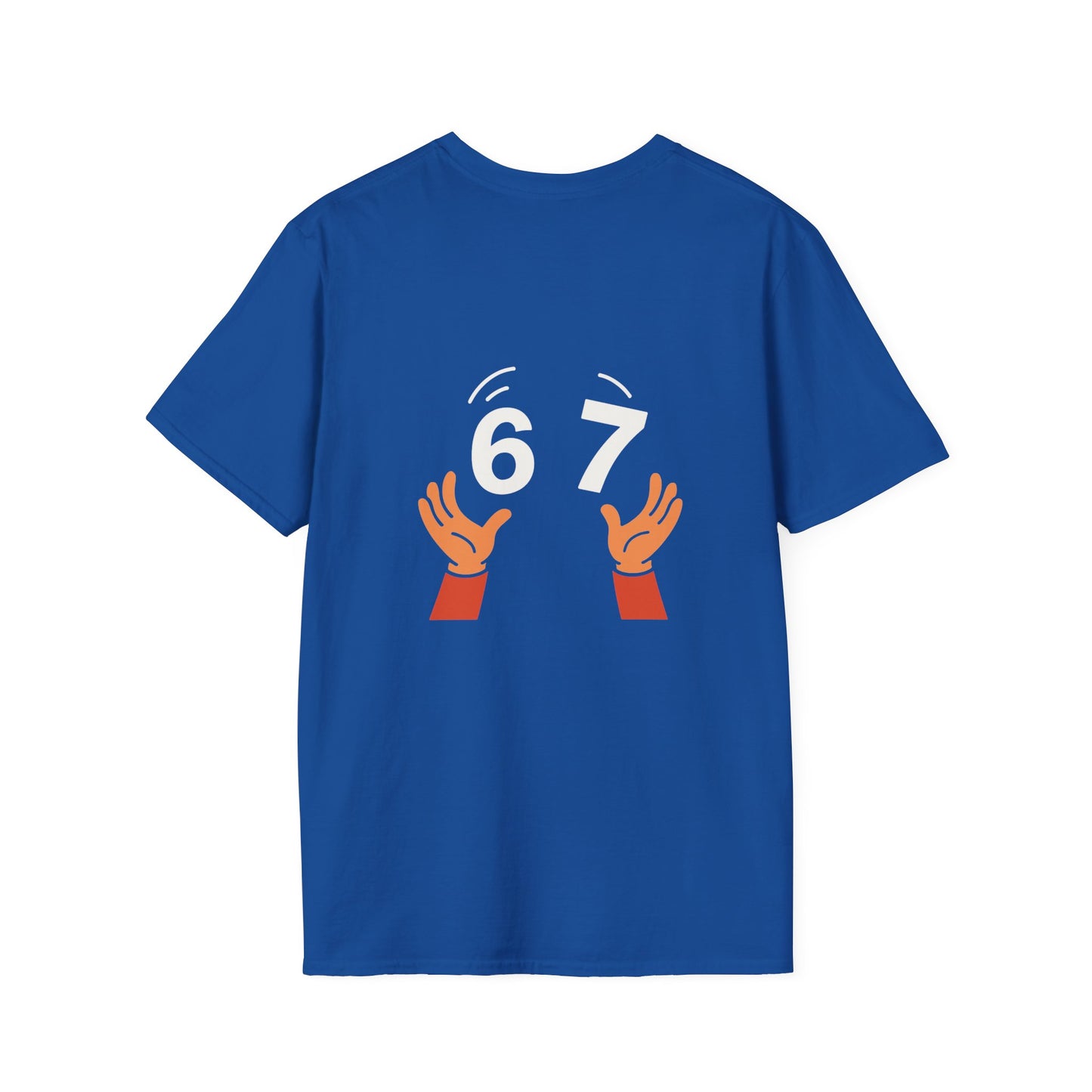 6-7  T‑Shirt — Hands Tossing '6-7' Graphic Tee