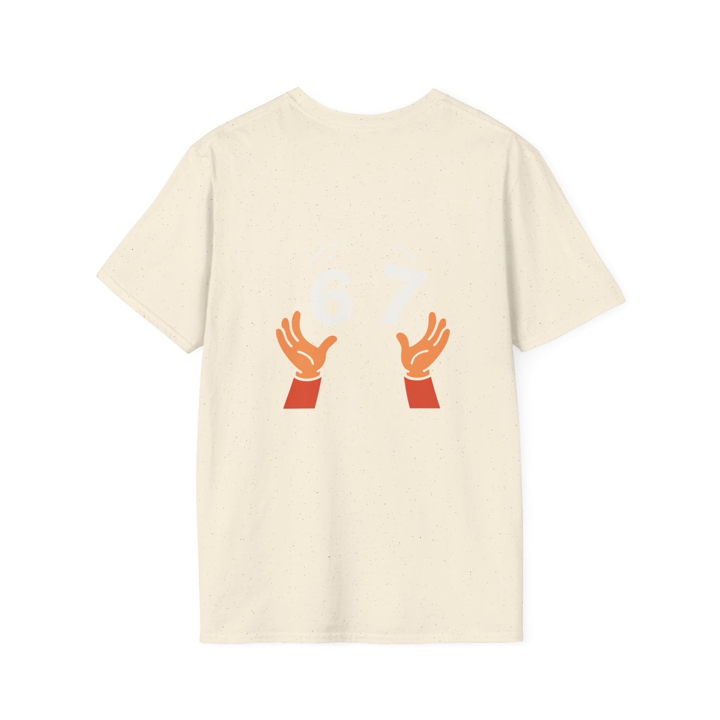 6-7  T‑Shirt — Hands Tossing '6-7' Graphic Tee