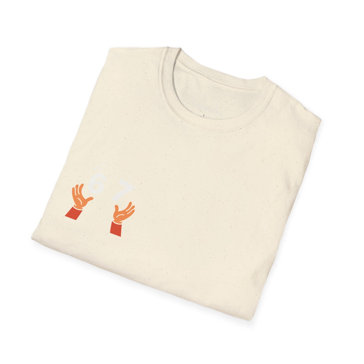 6-7  T‑Shirt — Hands Tossing '6-7' Graphic Tee